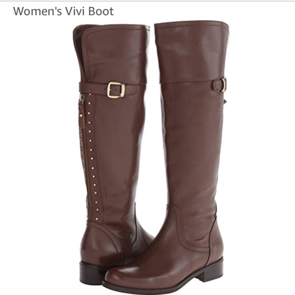 Blondo Vivi waterproof tall brown boot